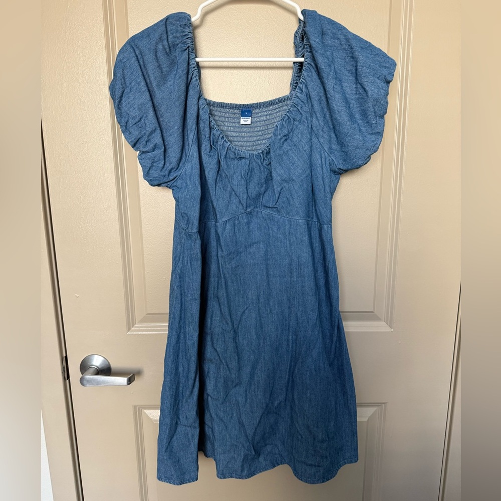 Old Navy Blue Denim Mini Dress